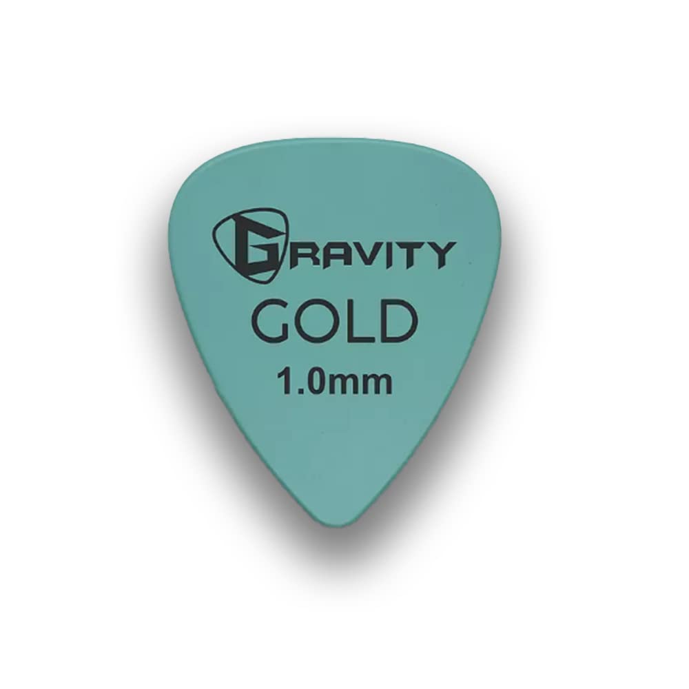 Gravity Gold Series Guitar Picks – Great For Beginners & Professionals – Pack of 4