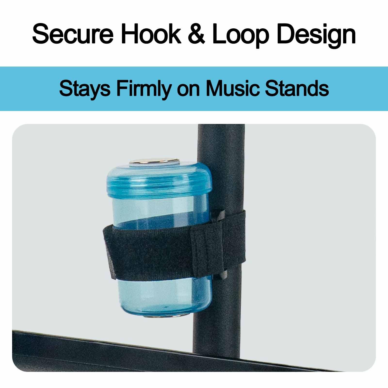 Bassoon Reed & Oboe Reed Soaker Cup with Hook & Loop Bracket – Reed Wetting/Water/Humidifier Cup for Oboe and Bassoon | Essential Oboe and Bassoon Accessories