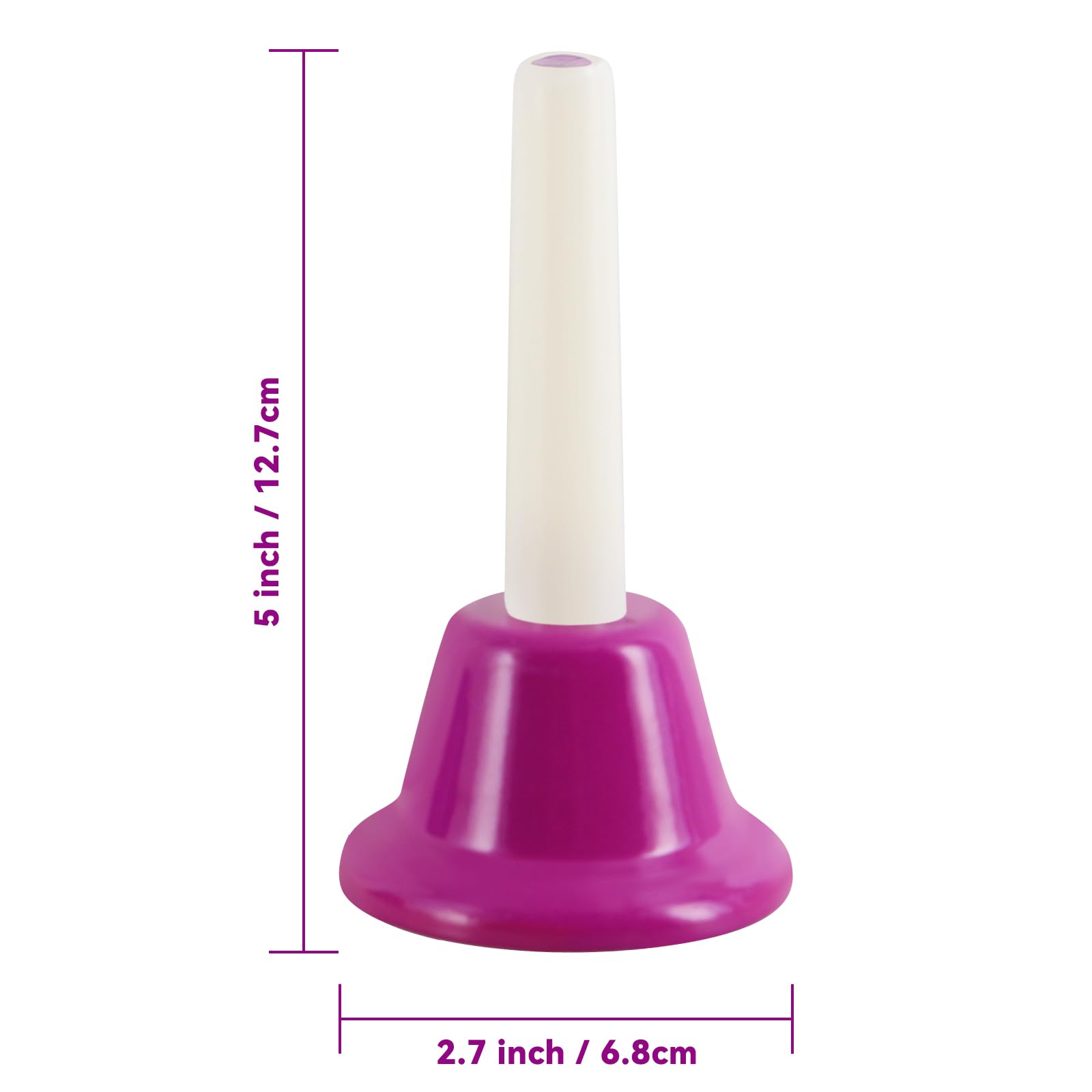 EASTROCK Handbells 8 Note Hand Bells Set for Adults