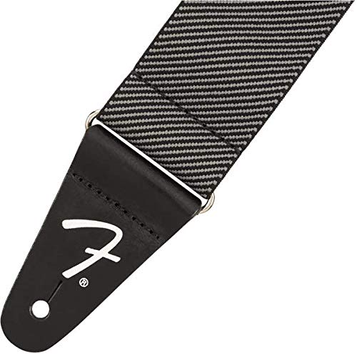 Fender 0990685003 WeighLess Tweed Guitar Strap, Guitar Accessories, 2in, Gray