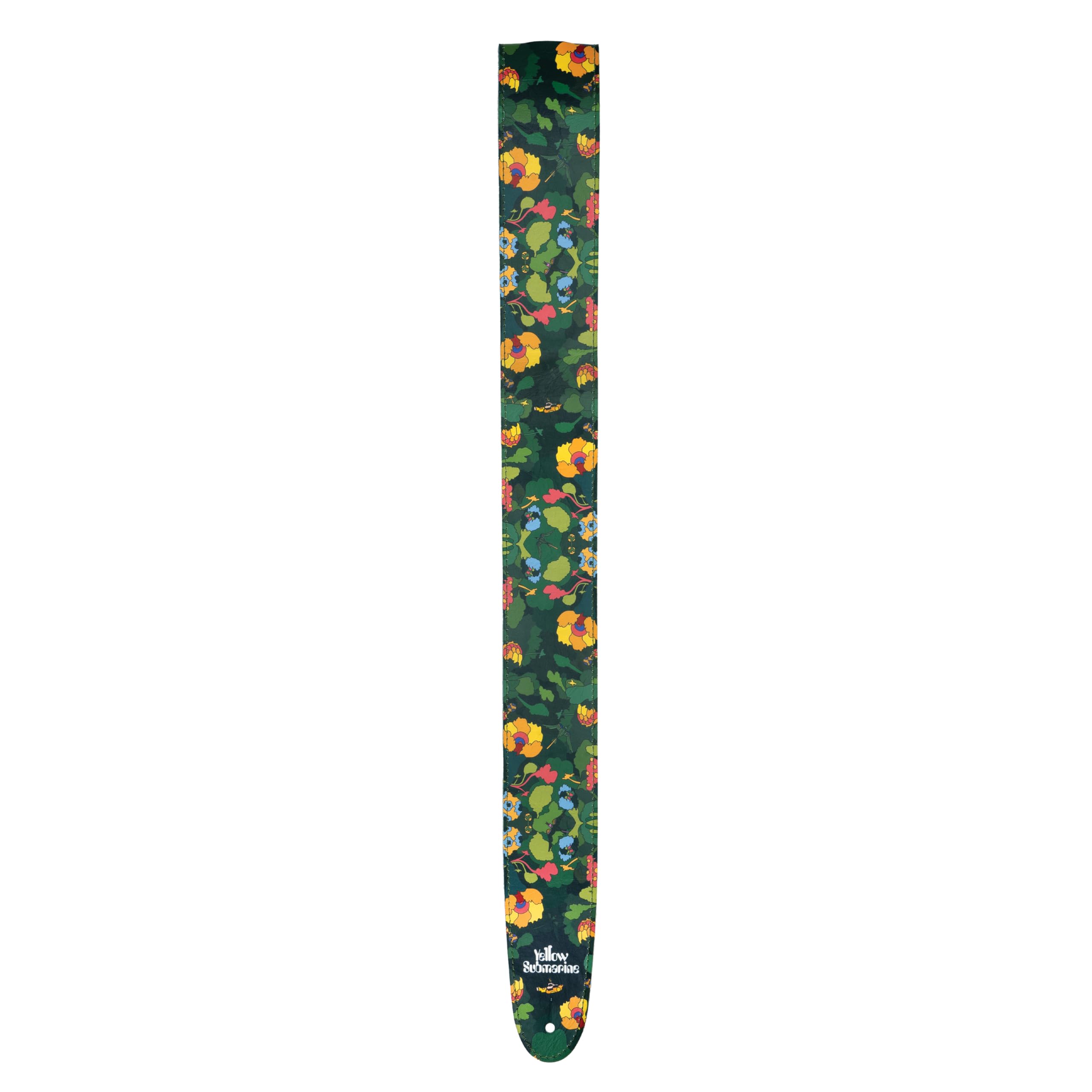 D’Addario Beatles Guitar Strap – Beatles Guitar Accessories – Vinyl – Yellow Submarine, Pepperland Woods