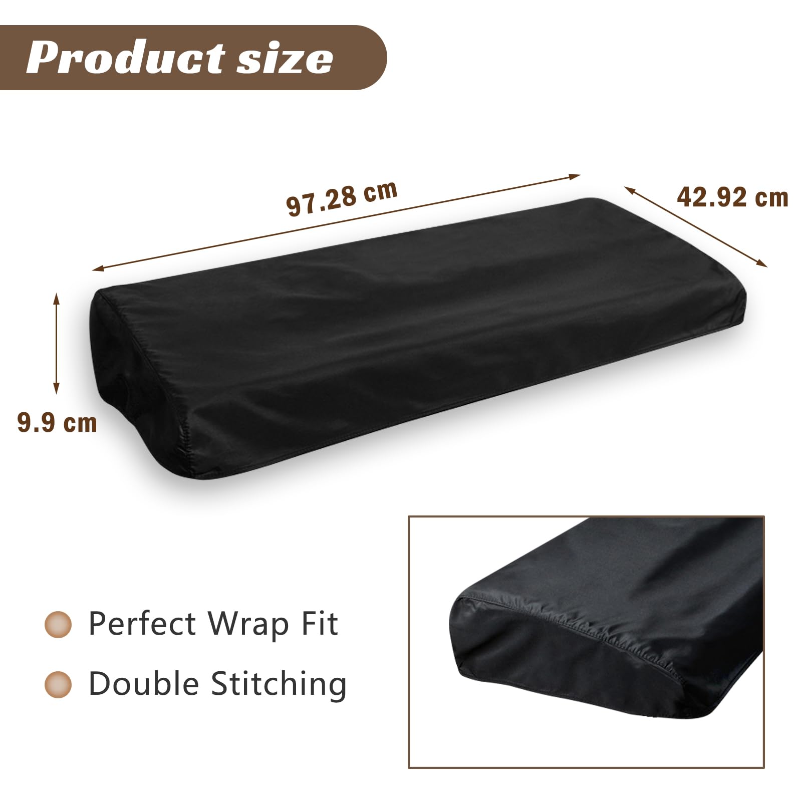 GOGHOST 61 Keys Digital Piano Keyboard Dust Cover