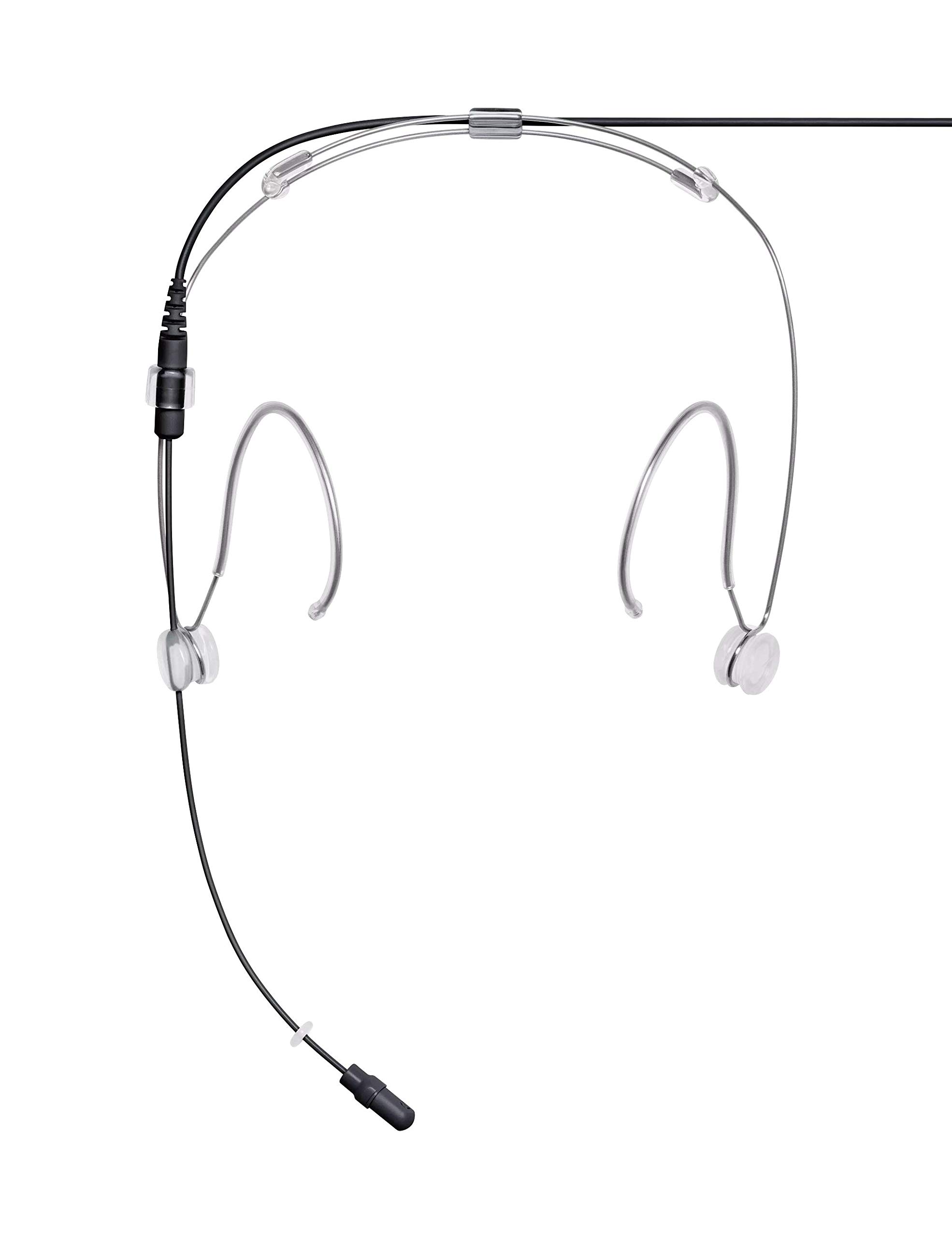 Shure DuraPlex Omnidirectional Headset Microphone, LEMO Connector, Black (DH5B/O-LM3)