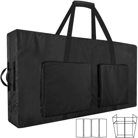 Heavy Duty Water-Resistant DJ Facade Booth Carrying Bag 48″Lx5.5″Wx23.6″H