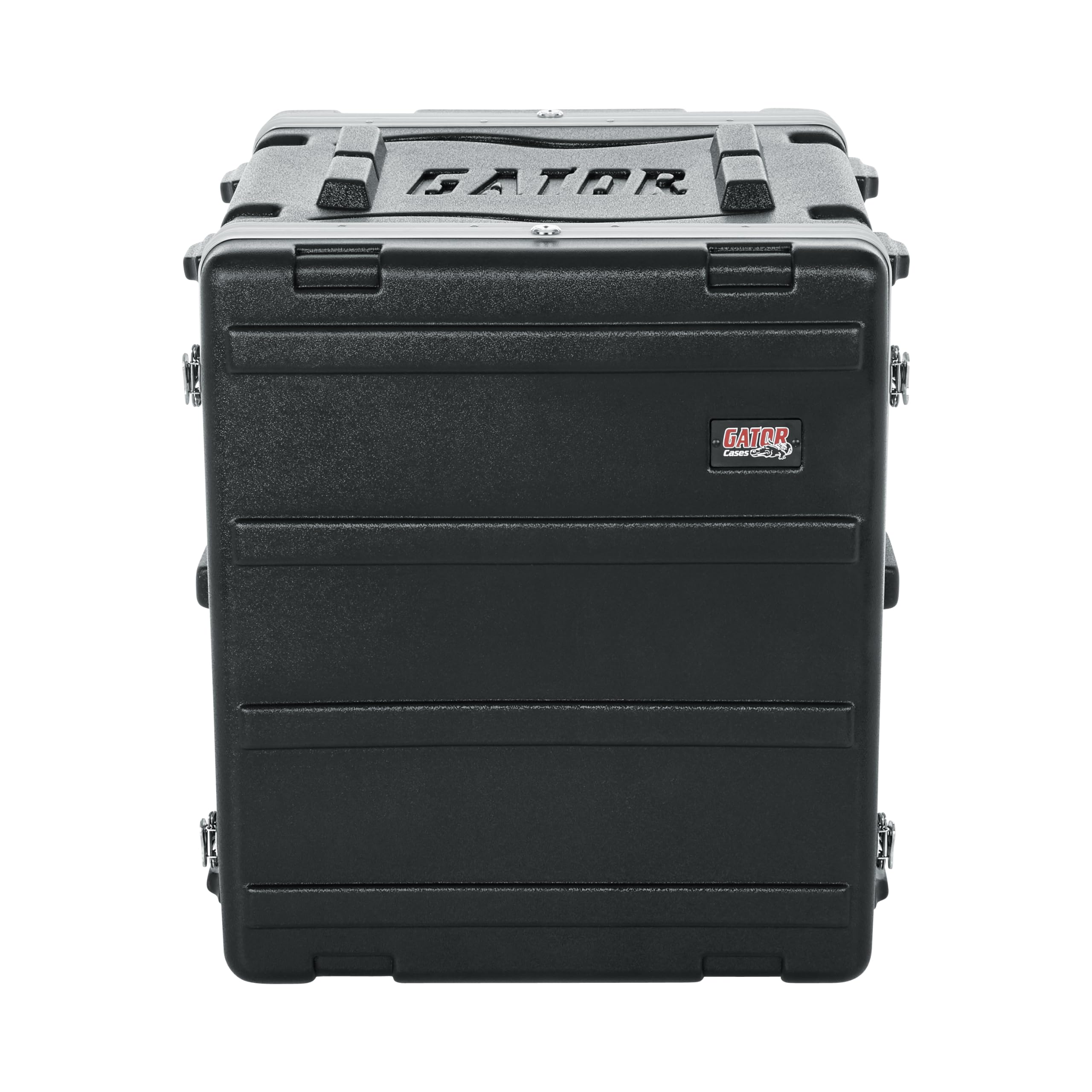 Gator Cases Lightweight Molded 12U Rack Case with Heavy Duty Latches, Standard 19.25″ Depth (GR-12L)