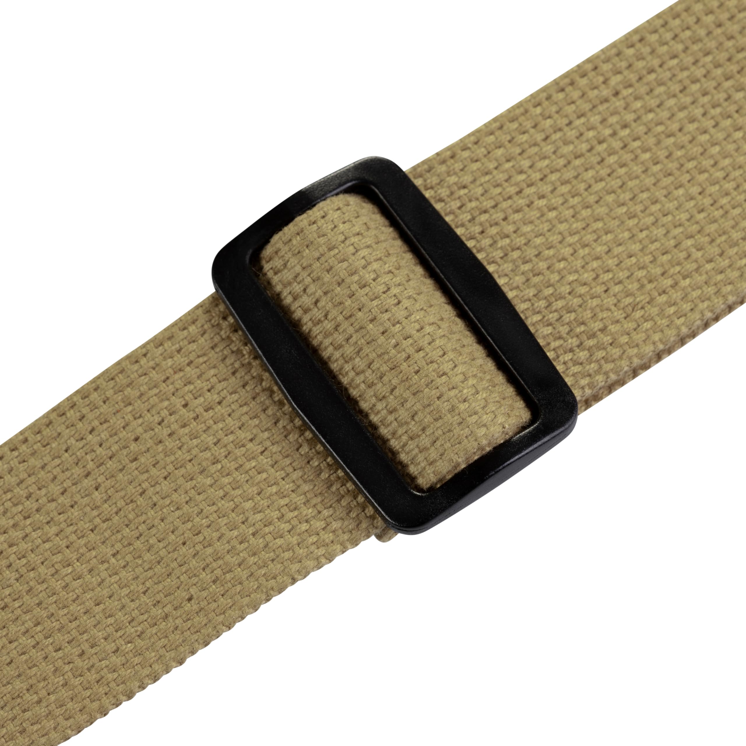 Levy’s Leathers Signature Cotton Series 2″ Guitar Strap with Tri-Glide Adjustment, Tan (MSSC8-TAN)