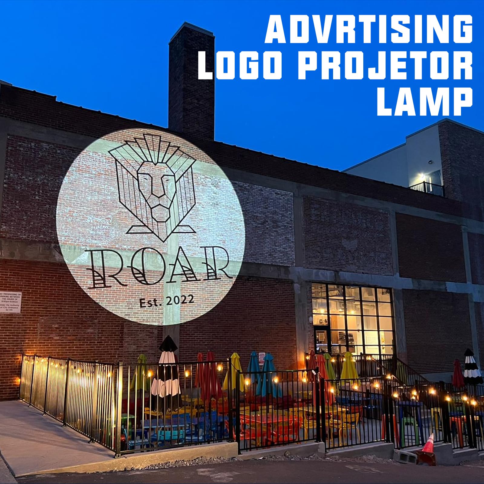 Custom π₯π¨π π¨ π©π«π¨π£ππππ¨π« GOBO for Store Business Outdoor and Indoor Image led Lights π’π©ππ Waterproof with Remote Control 150watt