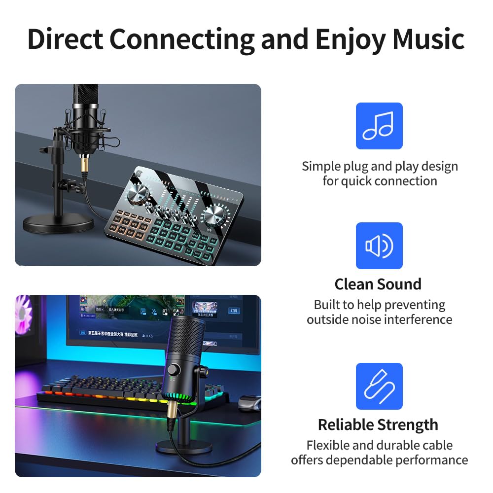 XANHAM XLR Female to 3.5mm (1/8″) Male Jack 6.6 Feet/2 Meter TRS Unbalanced Cable Compatible with iPhone, iPod, MP3 Player, Laptop, Voice Recorder and More