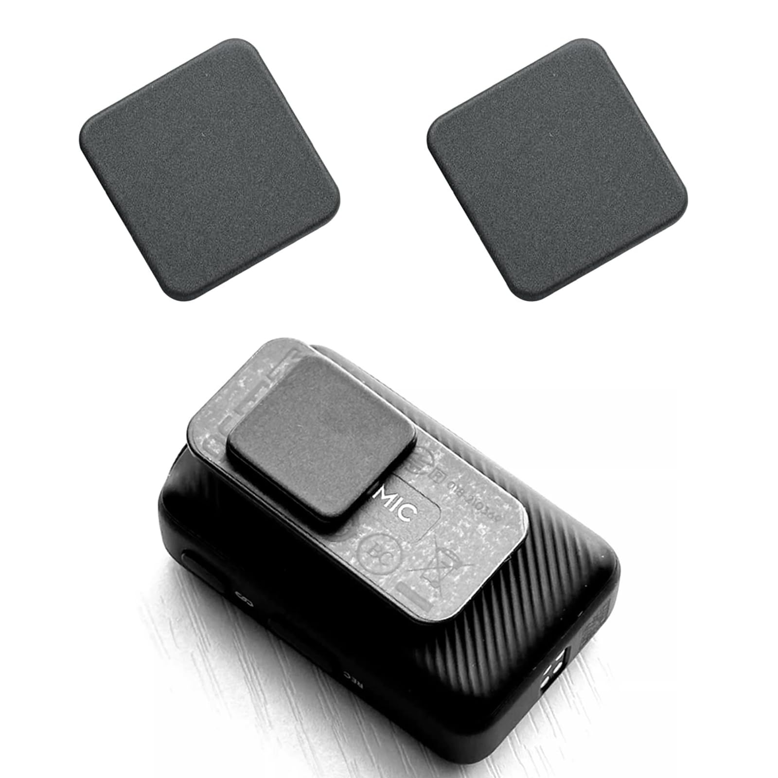 2 Pcs Original Clip Magnet for DJI Mic Microphone,Clothes OEM Magnetic Mounting Accessories for DJ MIC 2/Mic Mini Wireless Transmitter,Easy Attachment,Seamless Wearing Magnetic Mount Holder