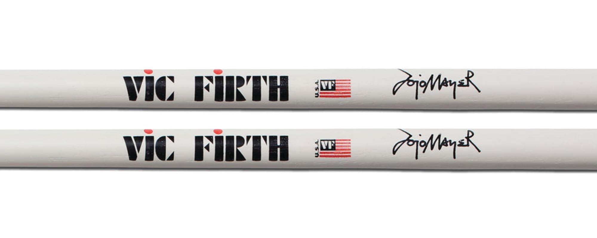 Vic Firth Signature Series Jojo Mayer Drumsticks – 3‑Pack Bundle with Austin Bazaar Polishing Cloth