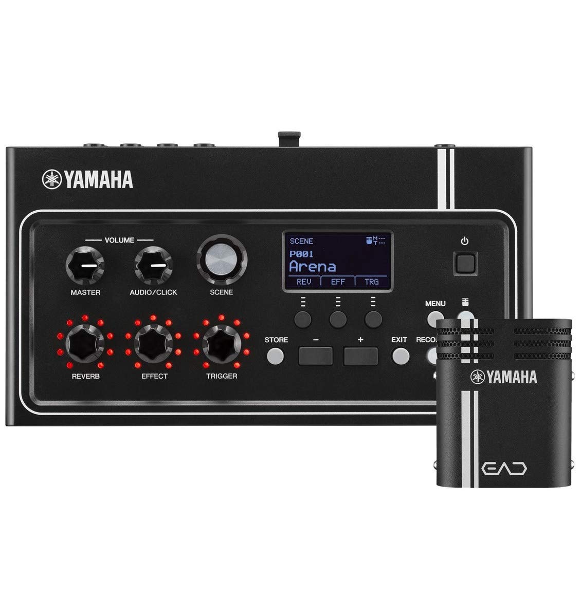 Yamaha EAD10 Electronic-Acoustic Drum Module with Stereo Microphone and Trigger,Black