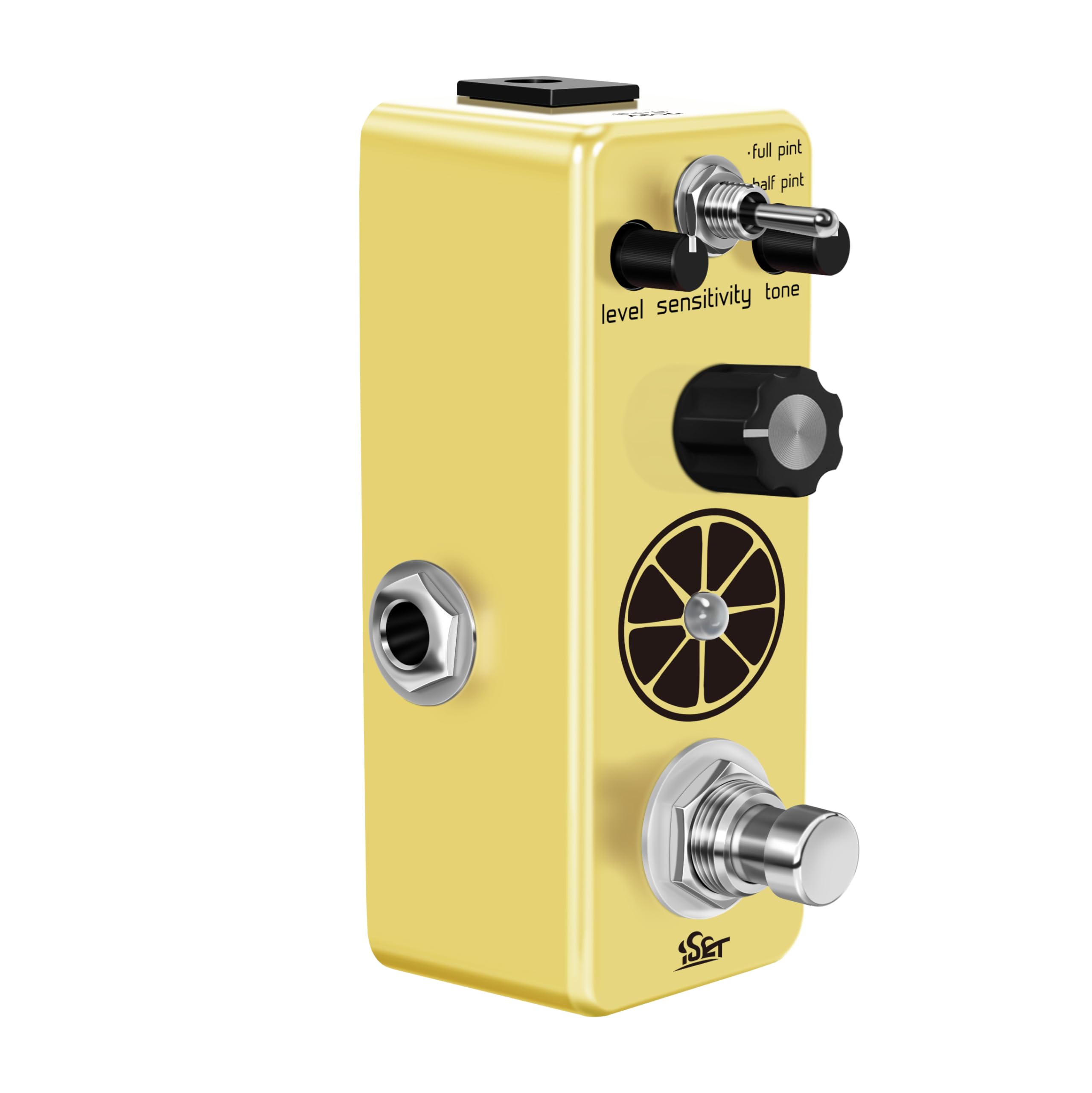 ISET Compressor Guitar Pedal Lemon Compress For Electric Guitar Bass True Bypass