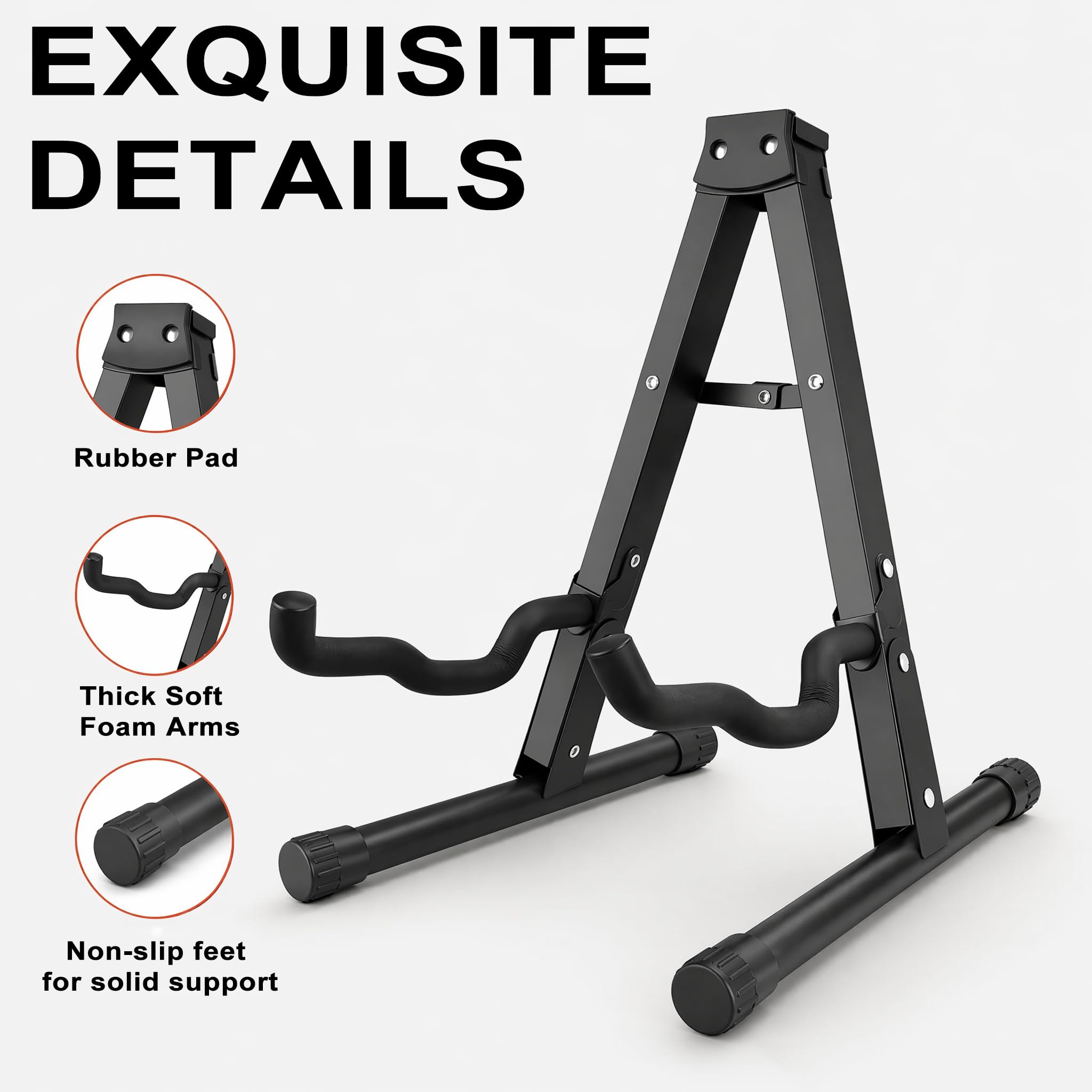 LeSage Guitar Stand – Electric, Acoustic and Bass, Banjo Stand