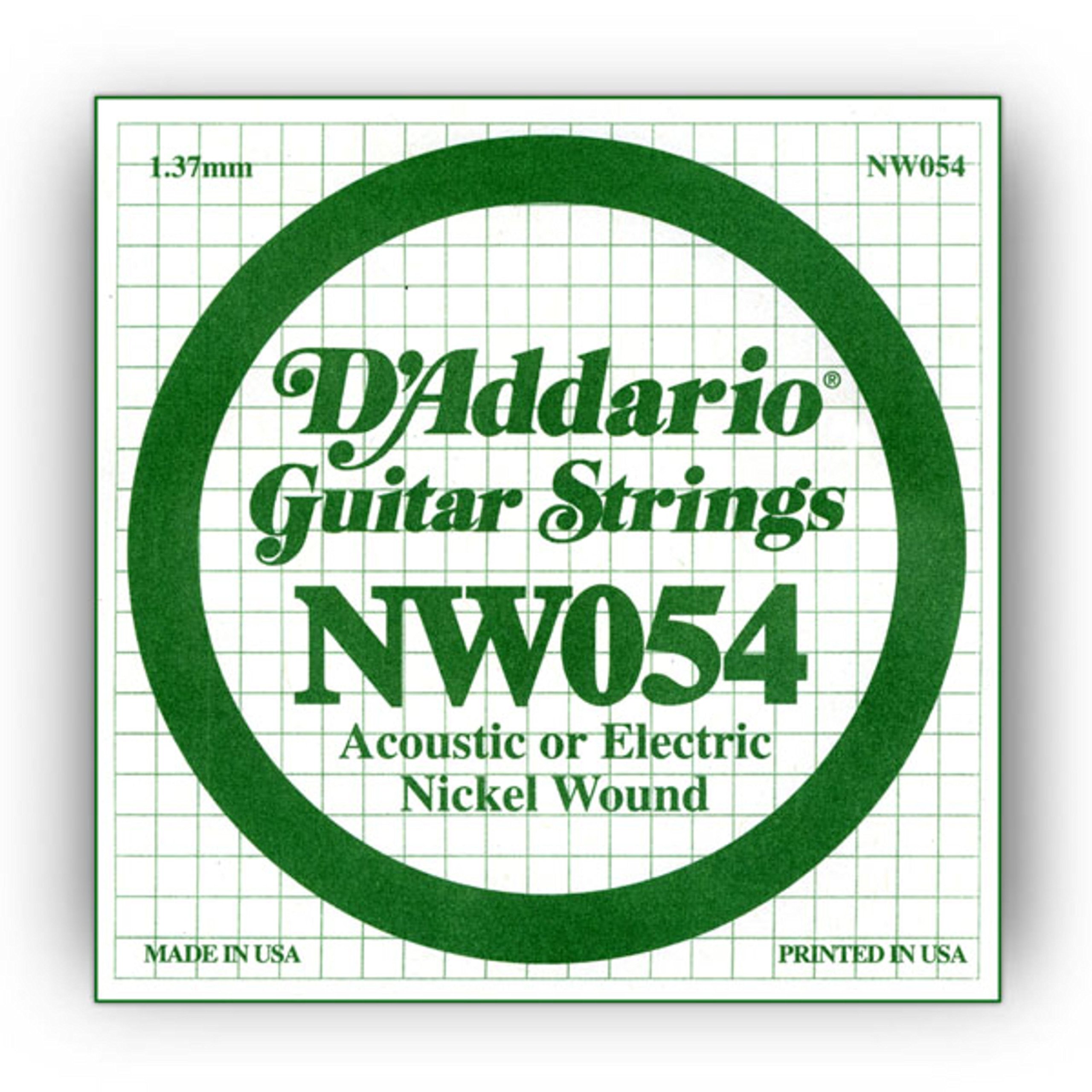 D’Addario Nickel Wound Electric Guitar Strings