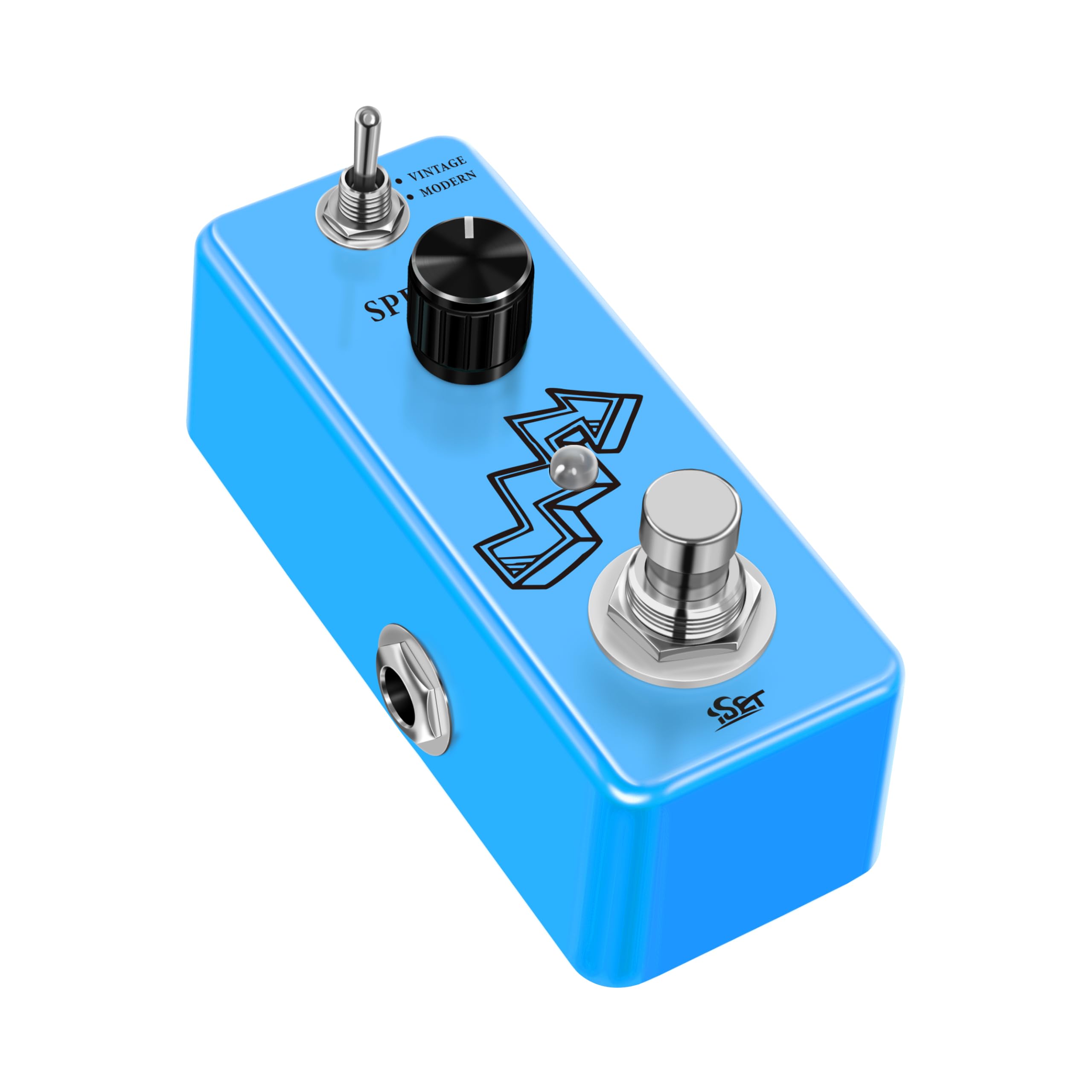 ISET Analog Phaser Guitar Pedal For Electric Guitar Bass Ture Bypass