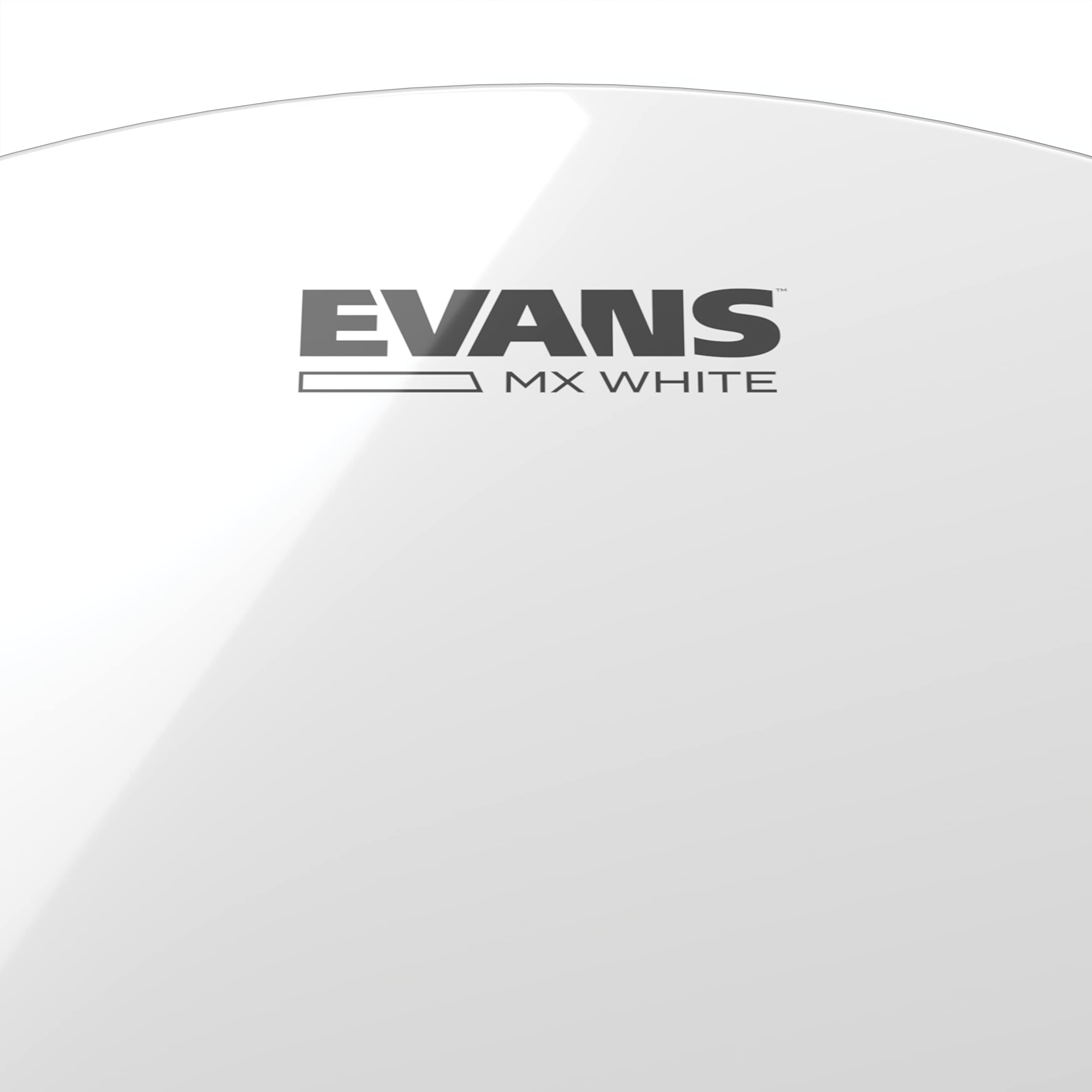 Evans MX White Marching Tenor Drum Head, 8 Inch