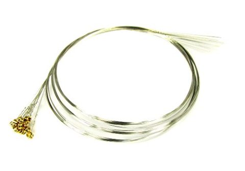12-pack 10ga. (.010″) Plain Steel/Unwound Guitar Strings – Made in the USA!