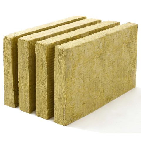 GlikCeil 4 Pcs Mineral Wool Insulation Board, 48″X 24″ X 1″, Acoustic