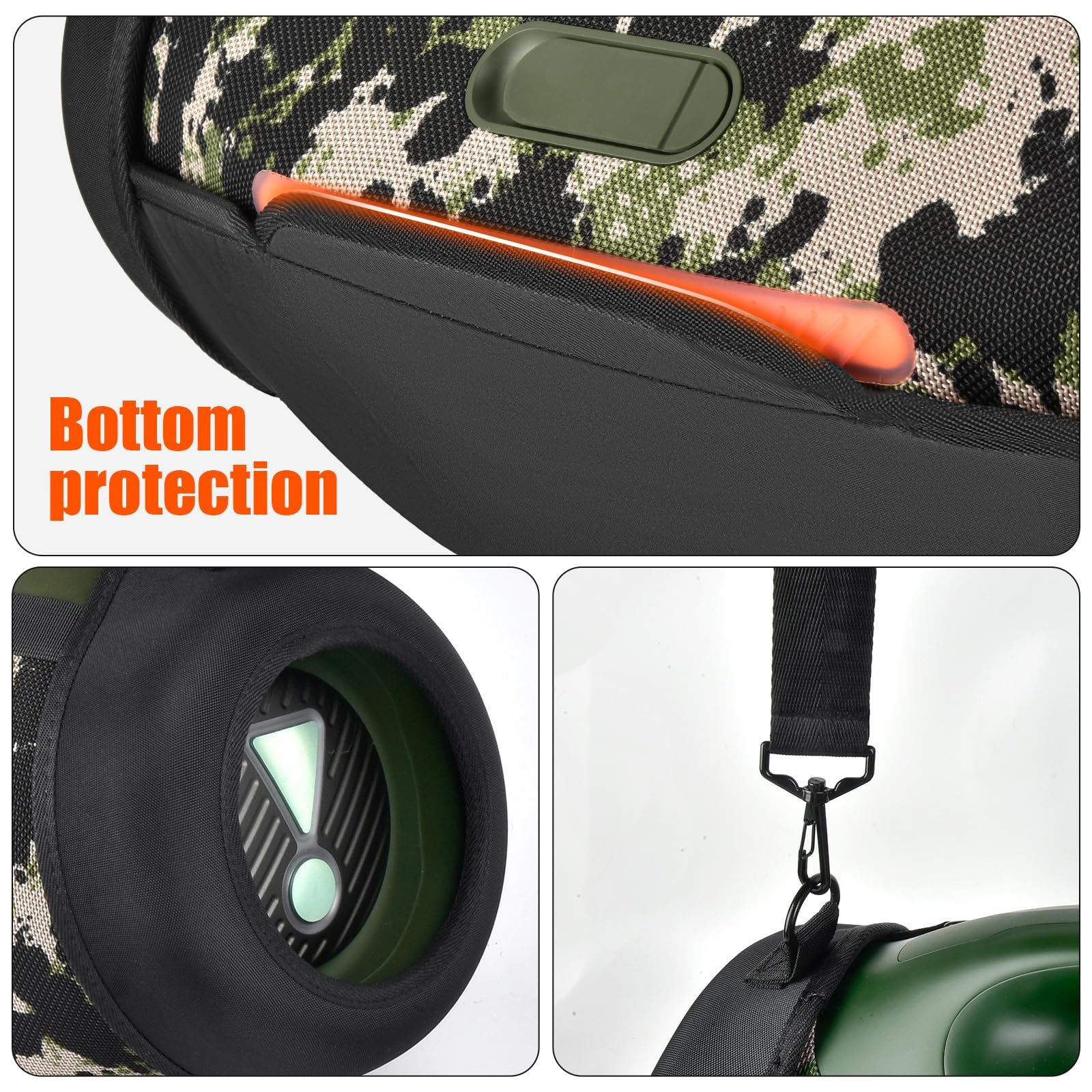 Casmliee Shoulder Strap for JBL Boombox 4 Speaker, Strap Only