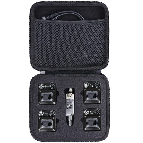 co2CREA Hard Case for Xvive U4 U4R U4R2 U4R4 Wireless Monitoring System