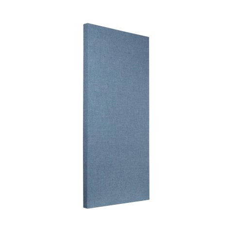 ATS Acoustics Sound Absorbing Acoustic Panel with Sona Fabric, NRC 1.0, Fire Rated, 24″ x 48″ x 2″ (Light Blue)
