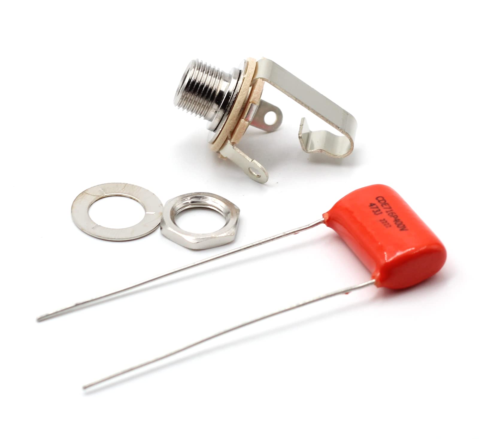 TAOT Wiring Kit for Precision Bass P-Bass – Orange Drop Cap