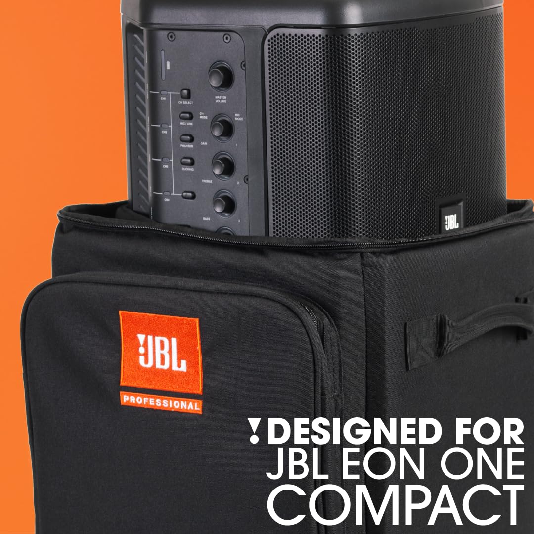 JBL Bags EON ONE Compact Portable PA Speaker Backpack with Adjustable Padded Dividers, (EON-ONE-COMPACT-BP)