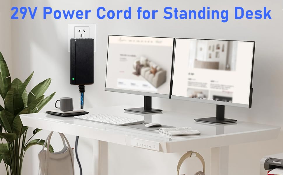 29V Adjustable Desk Power Supply Cord for Claiks P1.01.001 P101001