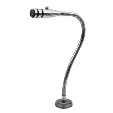 REBUILD SKILLS Push-to-Talk Microphone RBX-515SBG-18X Compatible with Shure 515SBG-18X for use in Restaurants Grocery Store Drive Thru – 20″ Gooseneck, Mount Attached and 6½’ Cord