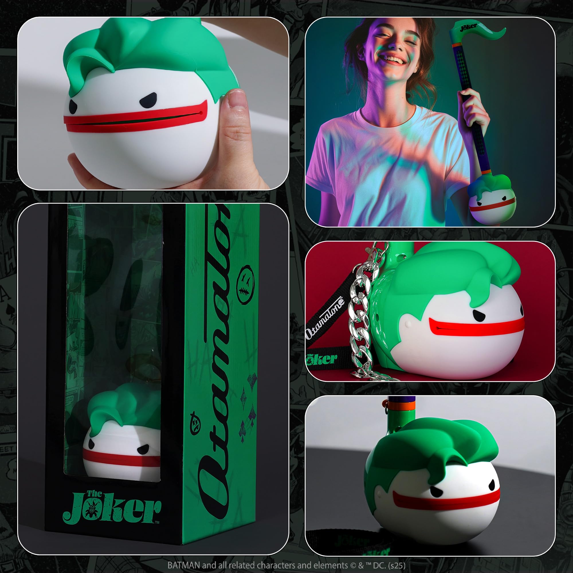 Otamatone Deluxe DC Comics Japanese Synthesizer Musical Instrument – Joker