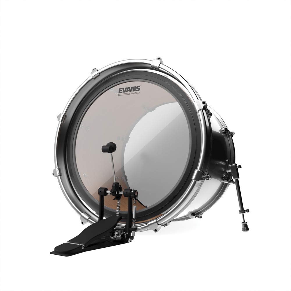 Evans EMAD Clear Bass Drum Head – 22 Inch
