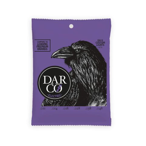 Darco Electric Guitar Strings, Custom Light .011-.049 (D915)