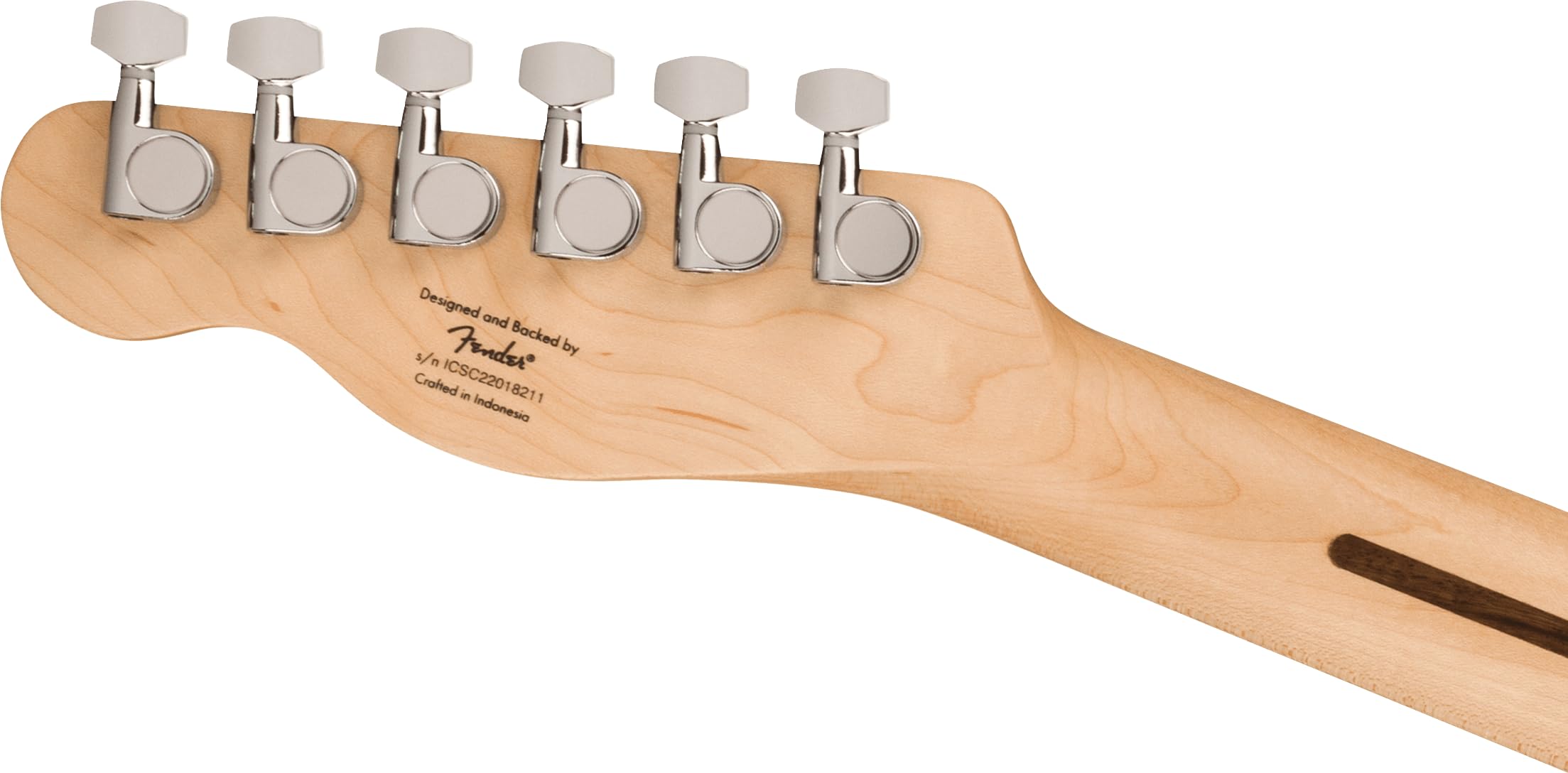 Squire Sonic Telecaster Electric Guitar, Butterscotch Blonde, Maple Fingerboard