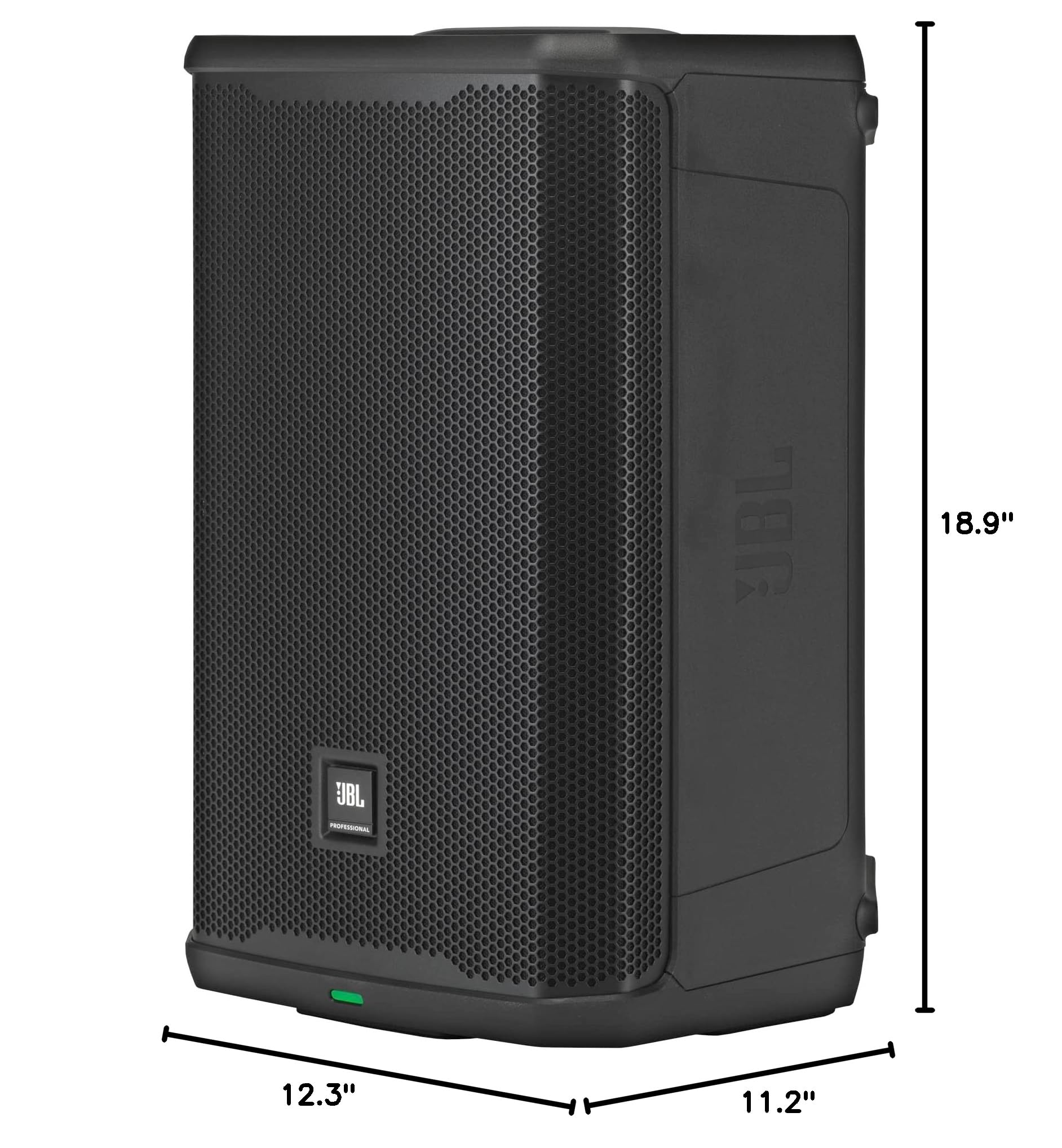 JBL Professional PRX908 Next-Generation 8-Inch Powered Portable 2-Way Loudspeaker with DSP, 12-band parametric EQ, and Built-in Effects, Black
