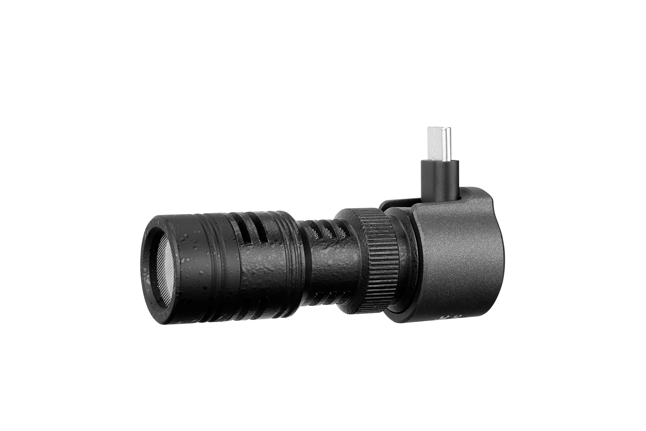 Saramonic SmartMic+UC Device-Mountable Shotgun Microphone with USB-C & Headphone Out for iPhone 15, Android Mobile Devices, New iPad & More