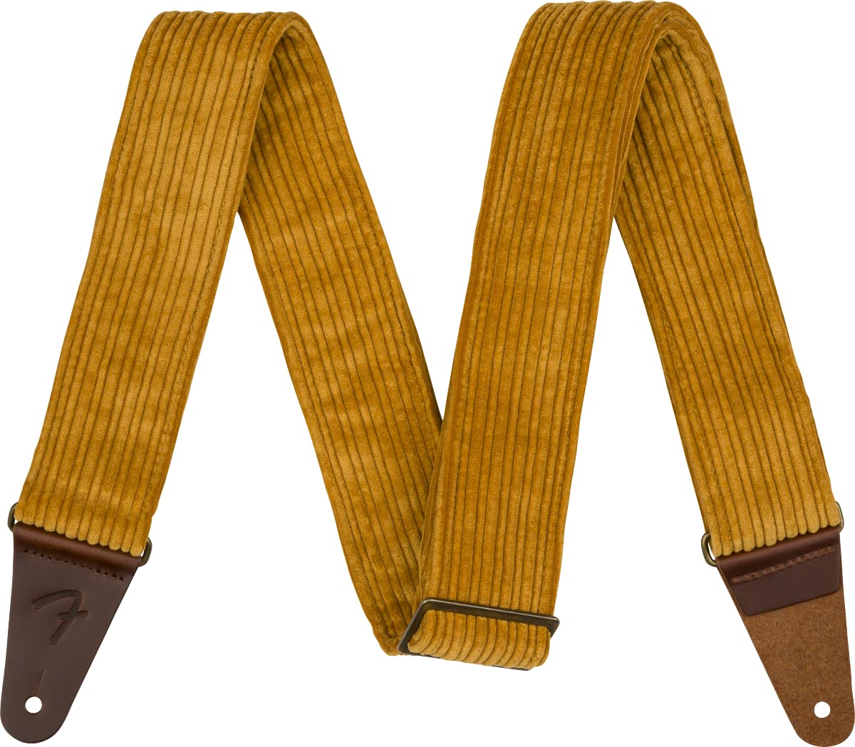 Fender 0990639029 Corduroy Strap, 2in, Blaze Gold