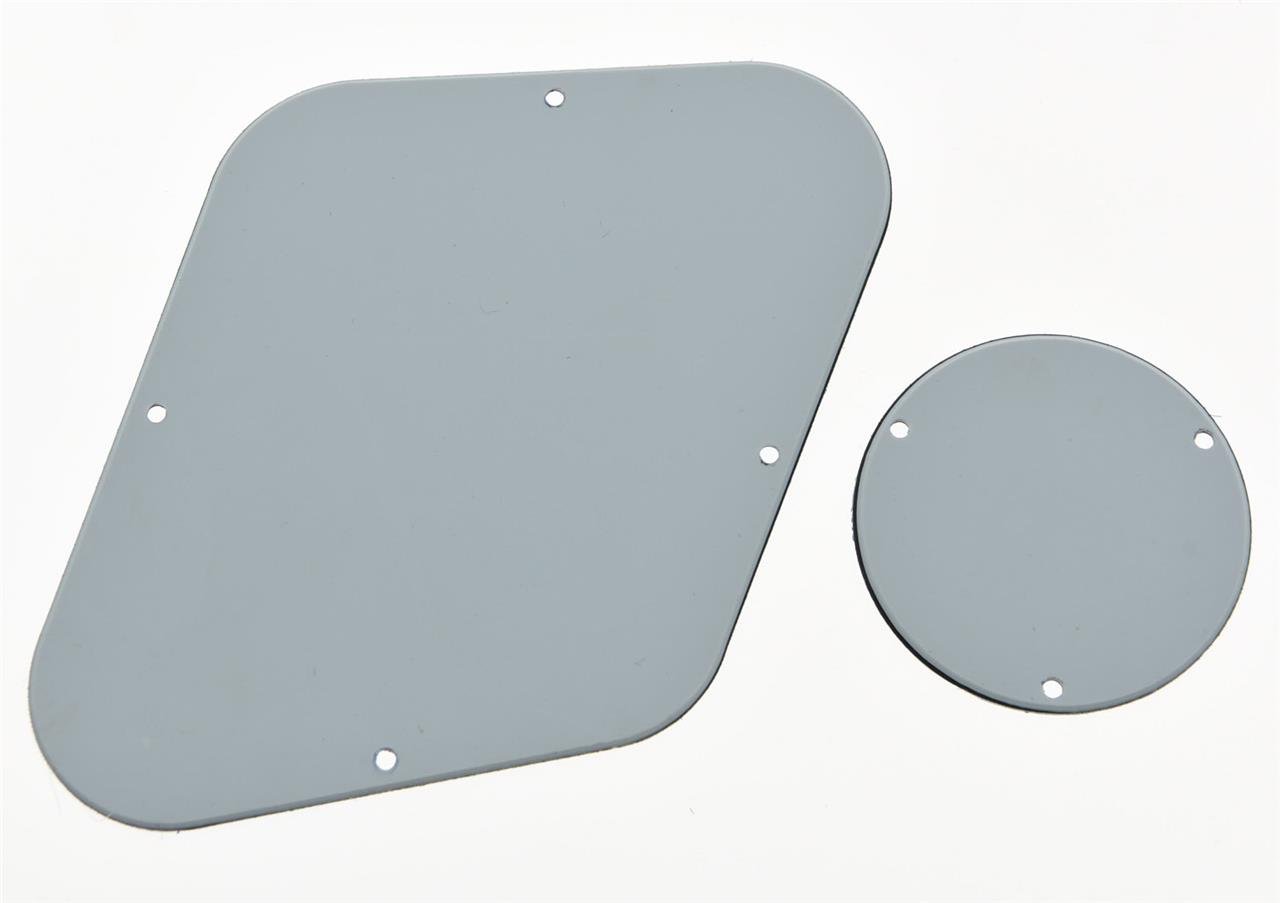 KAISH Vintage Tortoise LP Rear Control Plate Switch Plate LP Cavity Cover for USA Les Paul