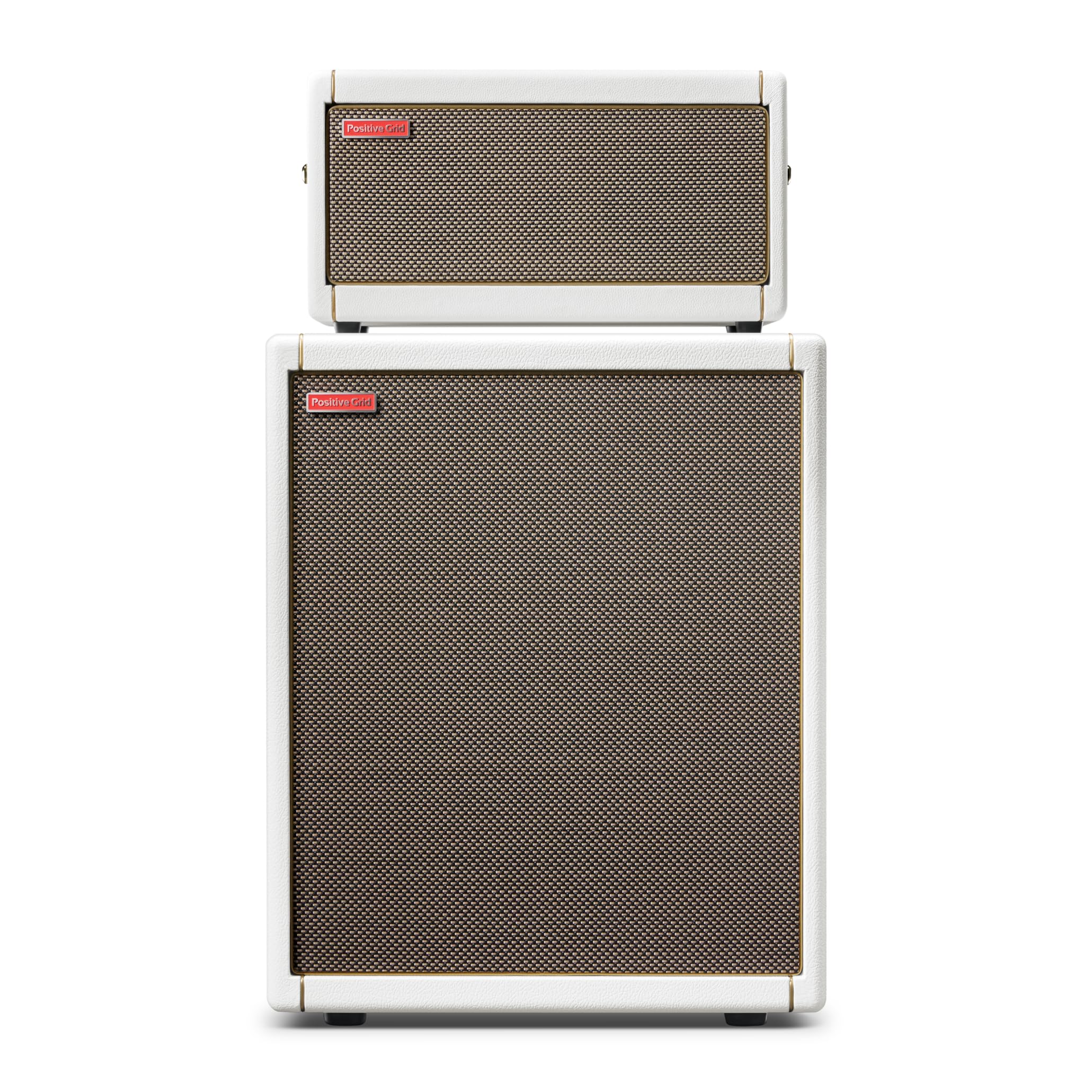 Positive Grid Spark CAB Powered FRFR Cabinet for Amps & Modelers – Pearl