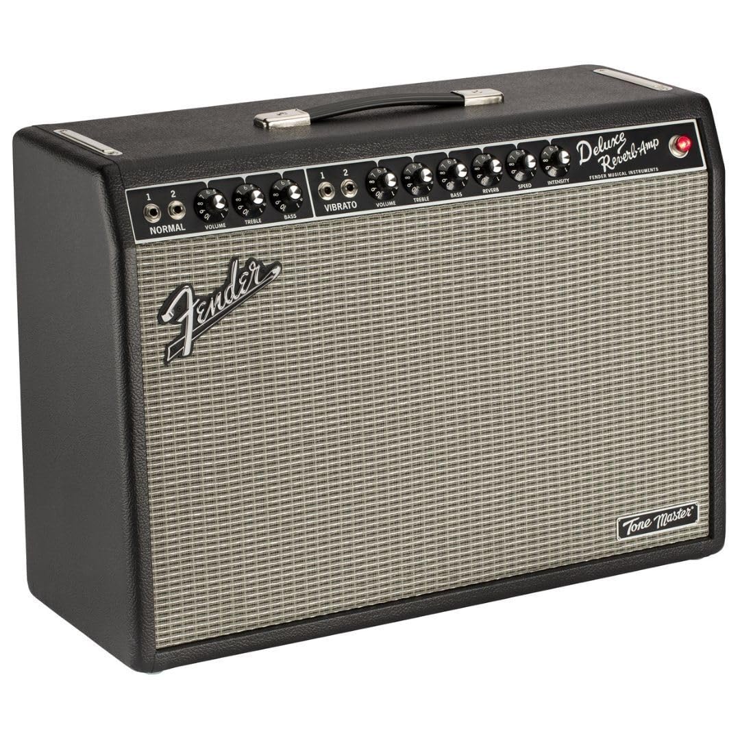 Fender 2274100000 Tone Master Deluxe Reverb Guitar Amplifier, Black, with 2-Year Warranty