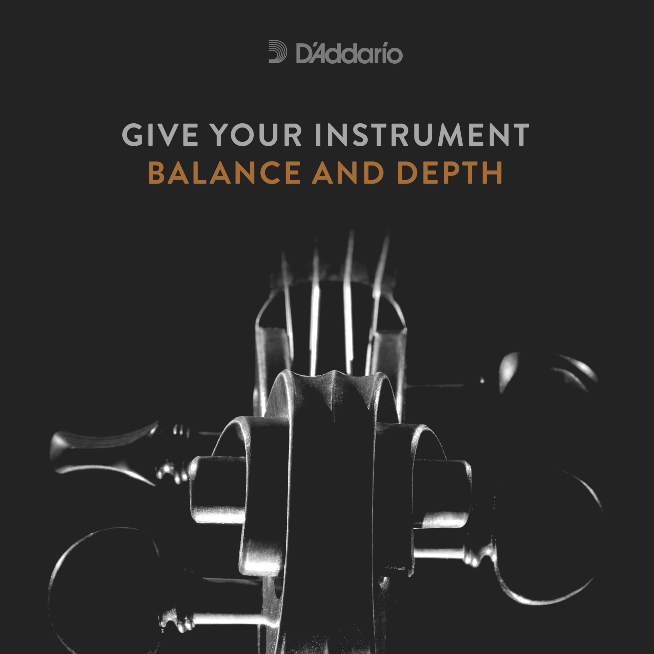 D’Addario KA410 LM Kaplan Amo Viola Strings – Full Set – – Viola Strings – Long Scale, Medium Tension