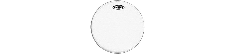 Evans MX White Marching Tenor Drum Head, 12 Inch