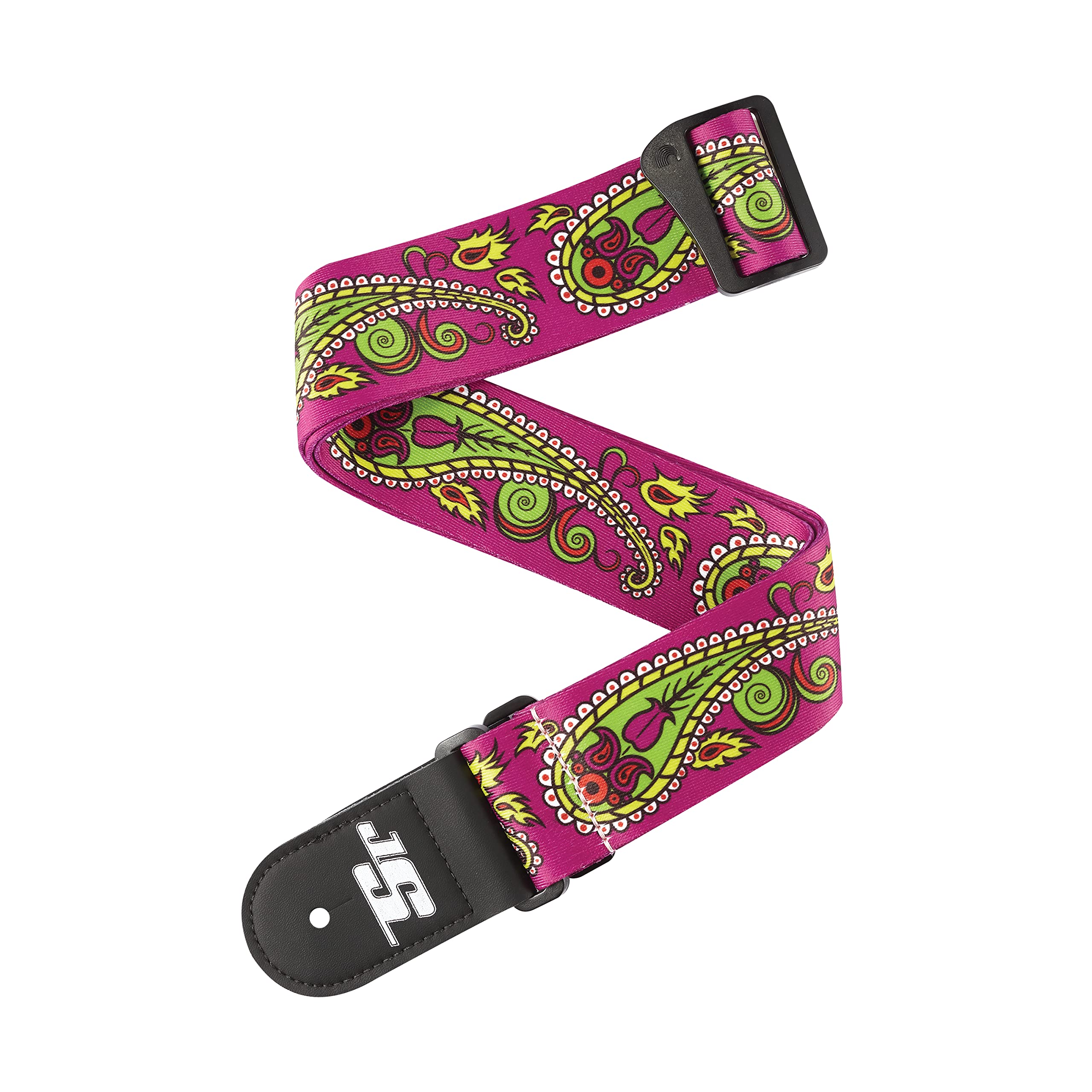D’Addario 50JS14 50MM Js Strap, Paisley Purple ()