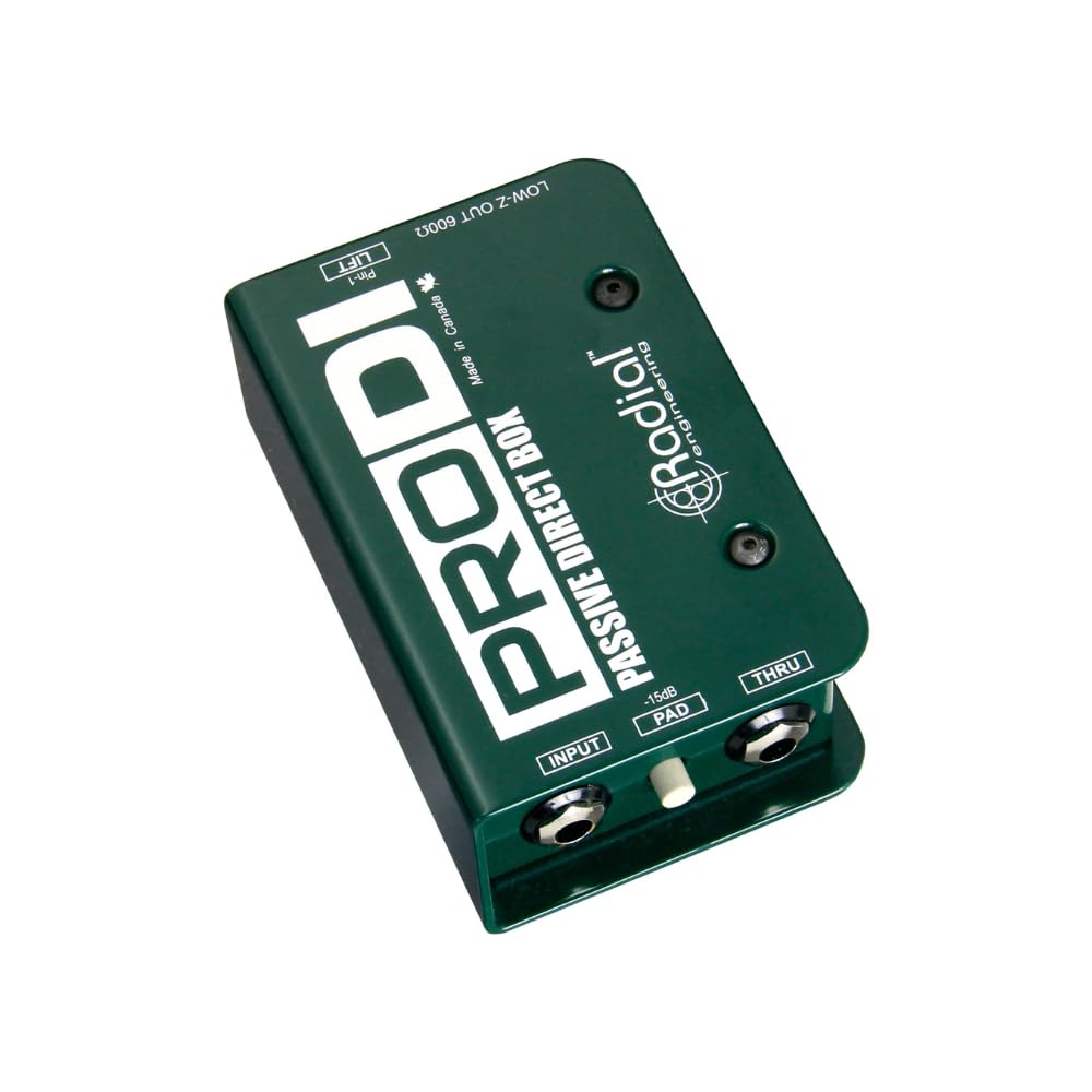 Radial Engineering ProDI Passive Instrument Direct Box Bundle