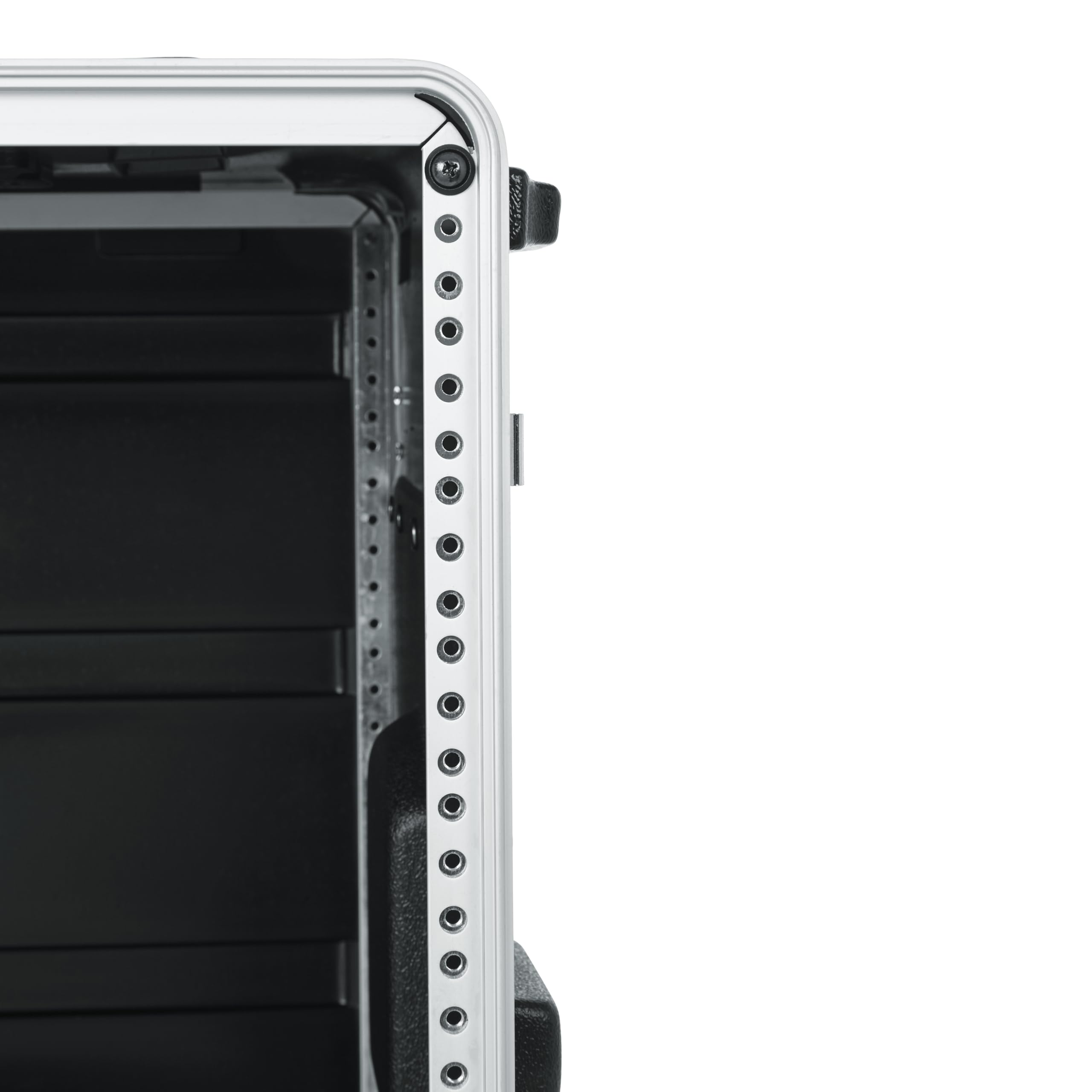 Gator Cases Lightweight Molded 12U Rack Case with Heavy Duty Latches, Standard 19.25″ Depth (GR-12L)