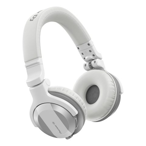 Pioneer DJ HDJ-CUE1BT On-Ear DJ Headphones, Bluetooth, White