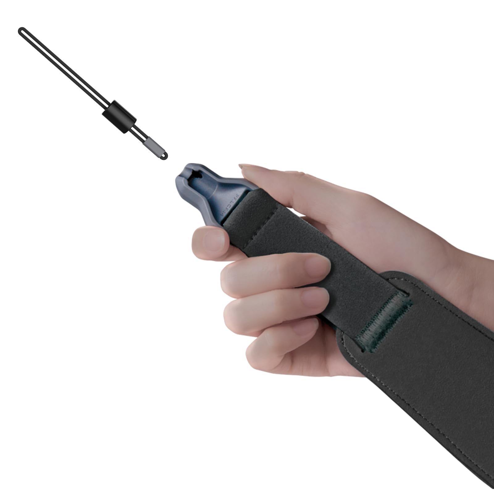 enya MS1 Magnetic Quick-Release Strap for Guitar, Bass and Ukulele, Black