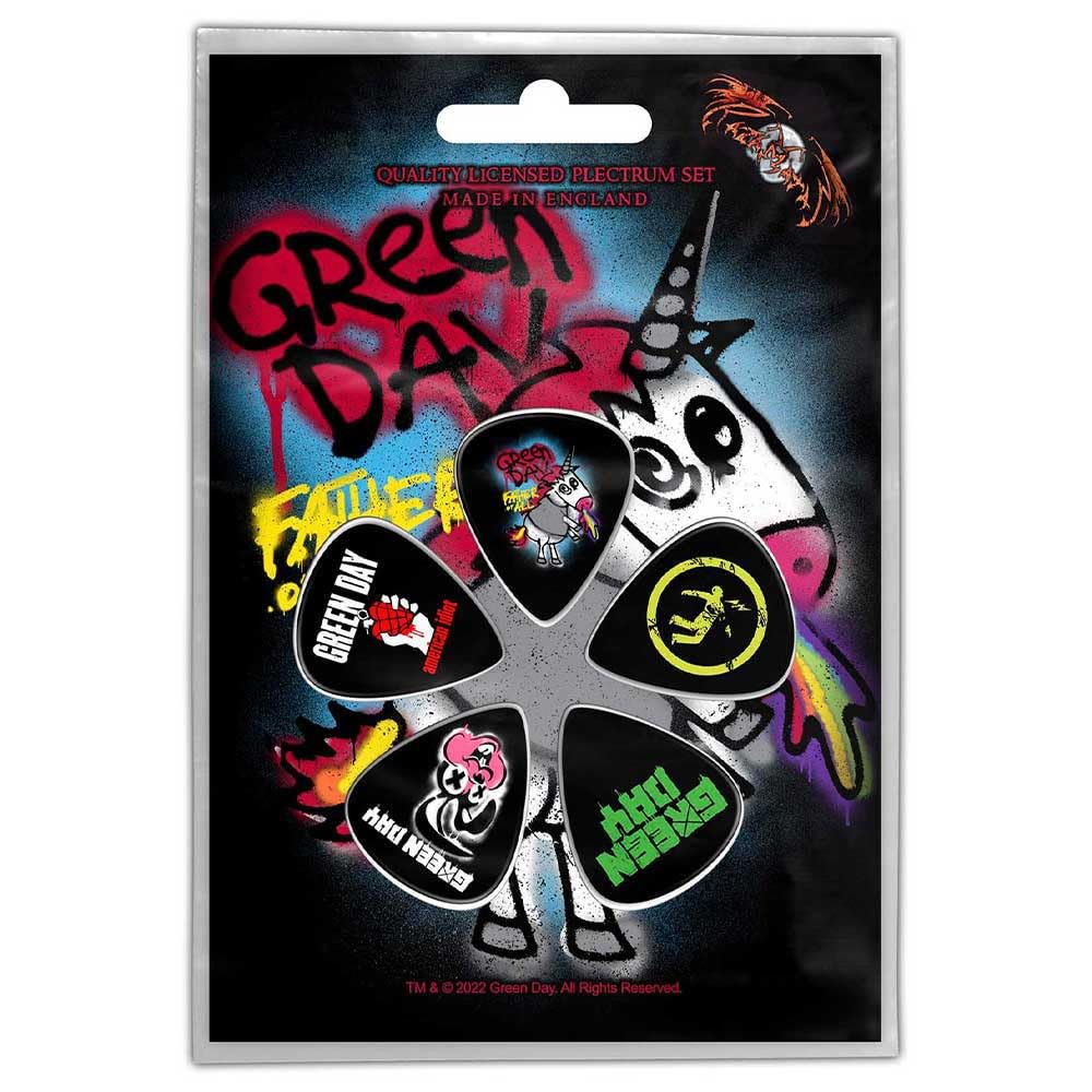 GREEN DAY – ‘Father Of All’ Guitar Pick Set