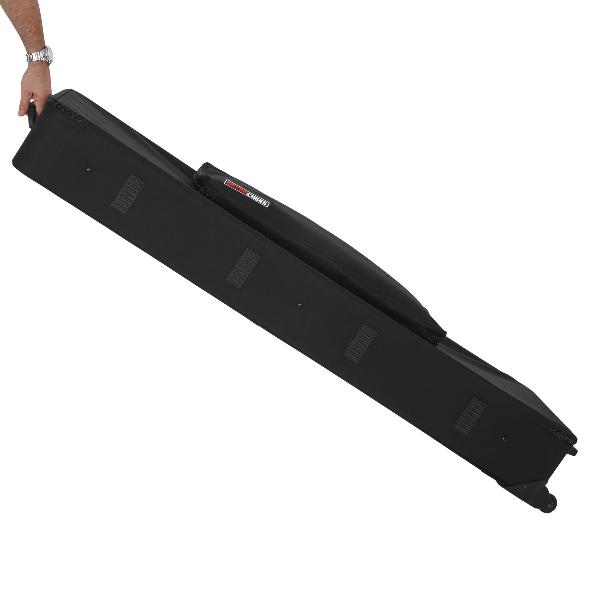 Gator Cases Legacy Hybrid Series Lightweight Rolling Keyboard Case for 88 Note Keyboards and Electric Pianos (GK-88)