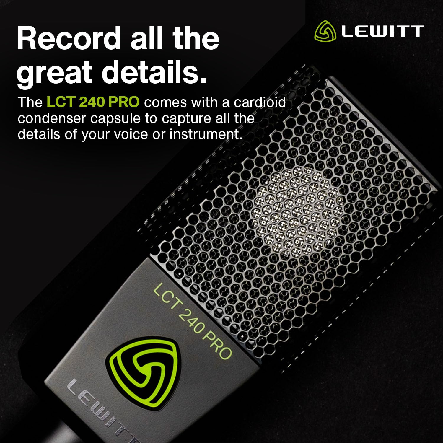 LEWITT LCT 240 Pro Large Diaphragm Condenser Mic