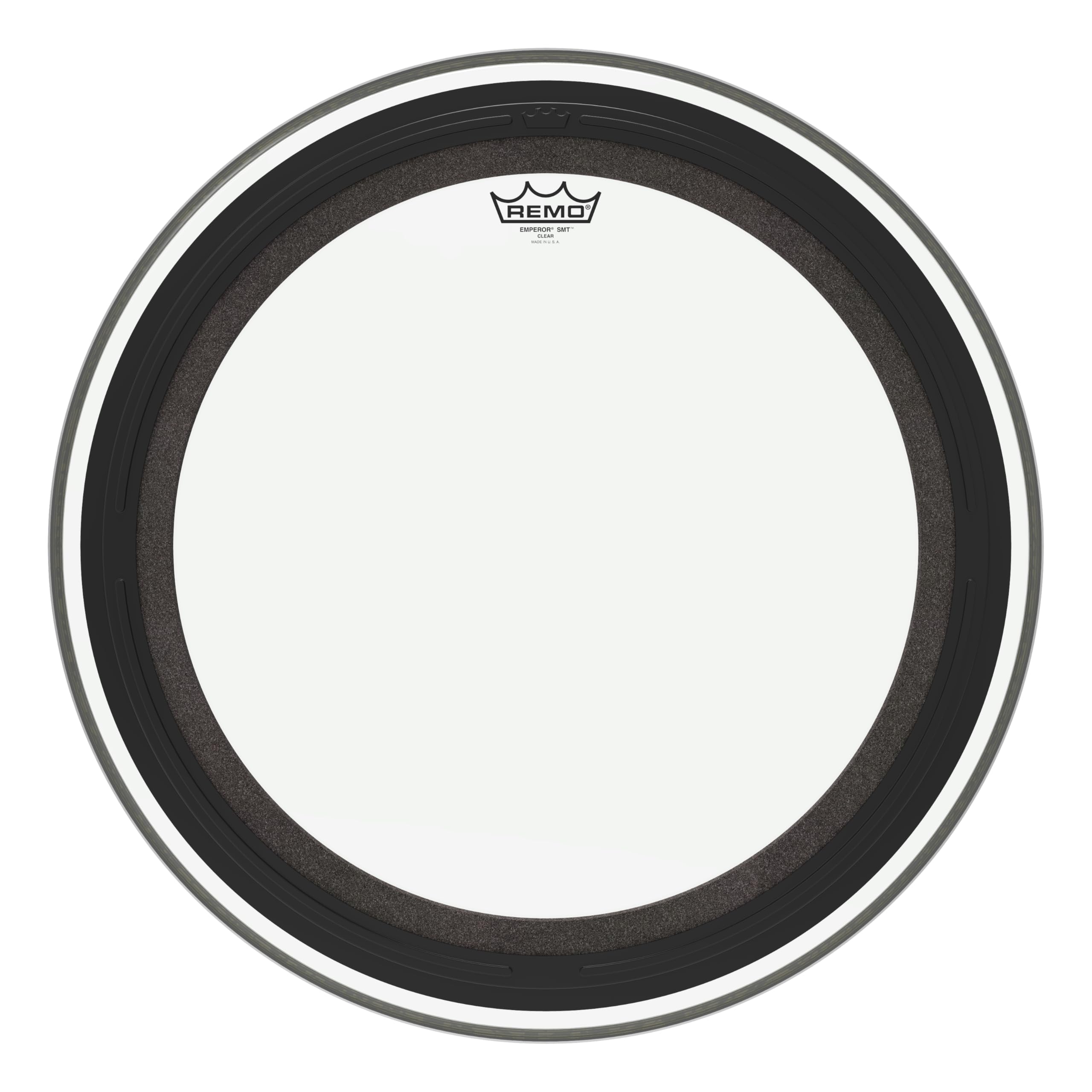 Remo Emperor SMT Clear Drumhead – 22 Inch (BB-1322-00-SMT)